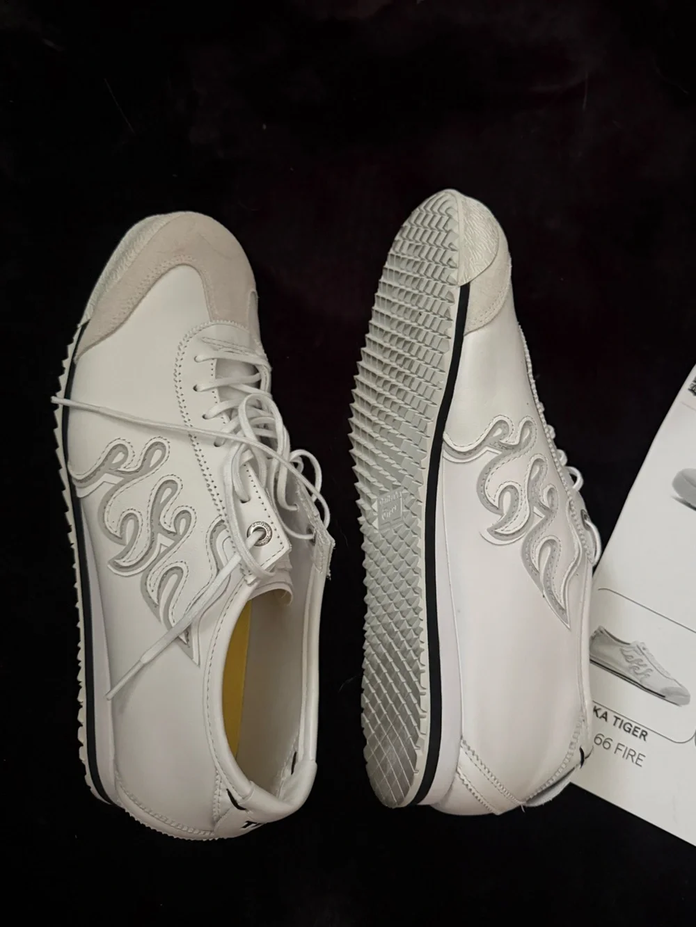 Onitsuka Tiger by Asics Mexico 66 Fire Women's Sneakers in White